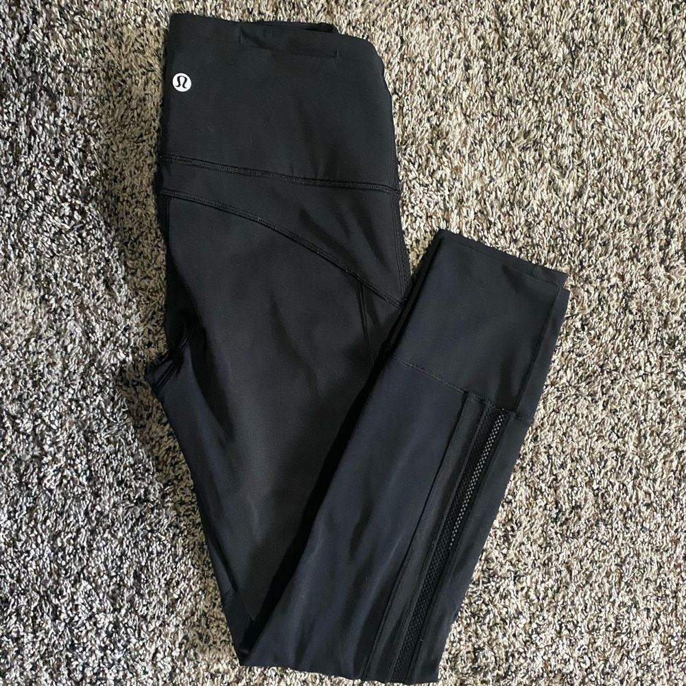 Lululemon Athletica Black High-Waisted Leggings